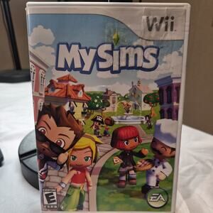 MySims (Nintendo Wii, 2007) With Manual My Sims Wii